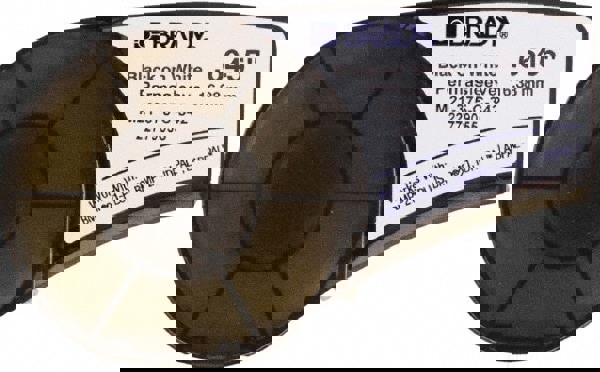 Label Maker Label: White, Heat Shrinkable Polyolefin